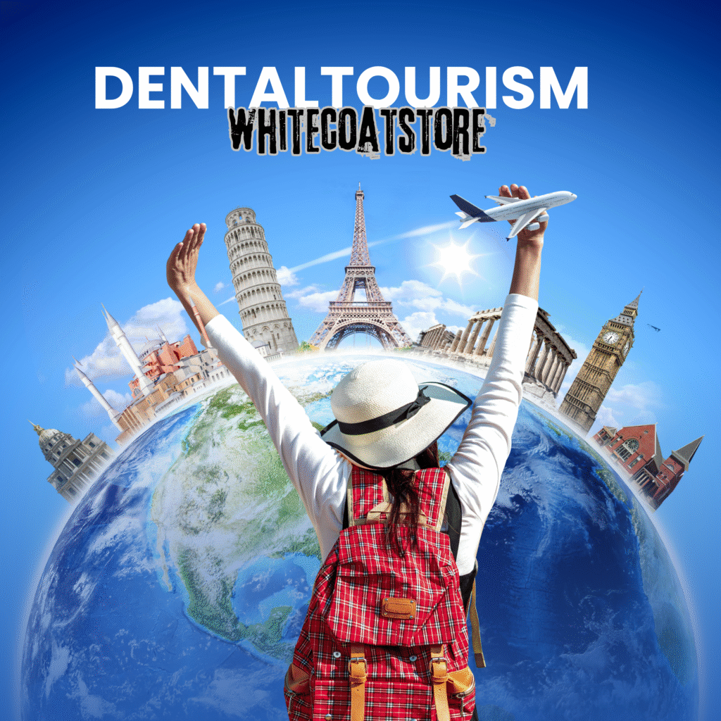 blue and white minimalist world tourism day instagram post