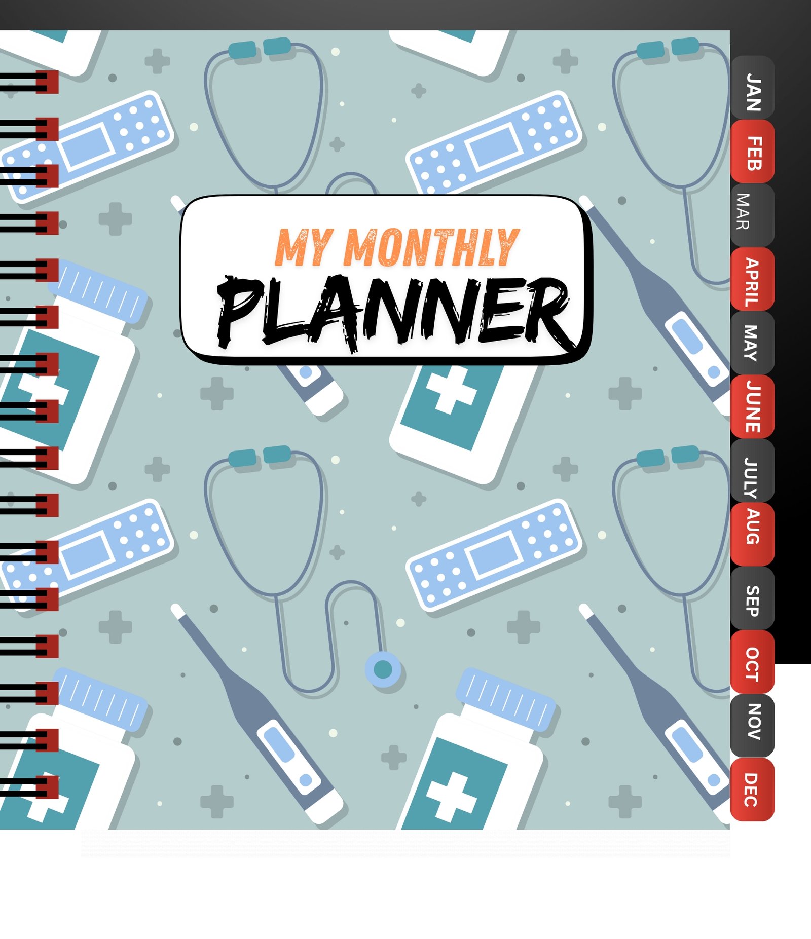 monthly digital planner for doctors ( now plan digitally and save papper) monthly digital planner for doctors ( now plan digitally and save papper)